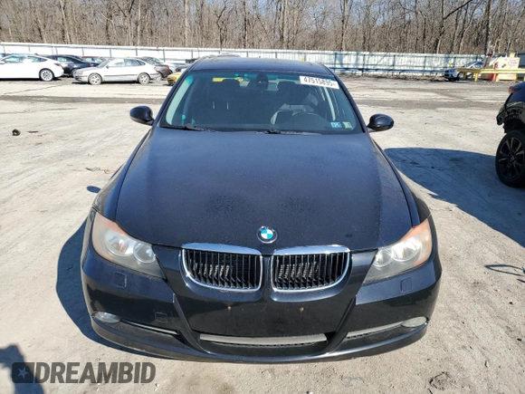 2006 BMW 3 Series 325xi with VIN WBAVD13526KT79858, listed as a Copart auction lot 47515895 with 188,099 mi miles and Clean Title. Bid and sale history available at carsss.com. Image 5.