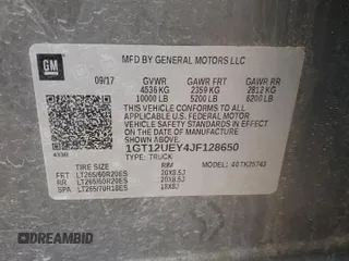 2018 GMC Sierra 2500HD Denali z VIN 1GT12UEY4JF128650, wystawiony jako Copart lot #51102895 z przebiegiem 131 010 mil mil oraz Szkoda całkowita • Salvage title. Historia ofert i sprzedaży dostępna na DreamBid. Obrazek 13.