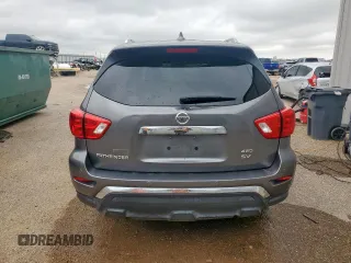 2019 Nissan Pathfinder SV with VIN 5N1DR2MM0KC598071, listed as a Copart auction lot 53110345 with 100,028 mi miles and Clean title. Bid and sale history available at DreamBid. Image 6.