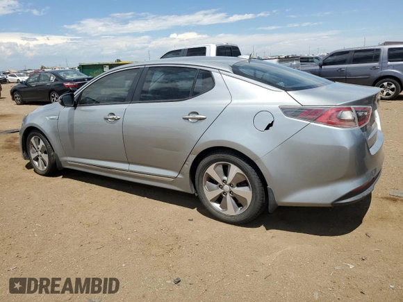 2015 Kia Optima Hybrid EX with VIN KNAGN4AD3F5084137, listed as a Copart auction lot 60562974 with 181,045 mi miles and Salvage Title. Bid and sale history available at carsss.com. Image 2.
