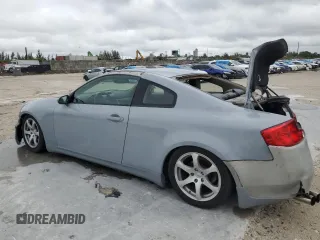 2004 Infiniti G35 w/Leather with VIN JNKCV54E74M806898, listed as a Copart auction lot 58724594 with 120,054 mi miles and Salvage Title. Bid and sale history available at DreamBid. Image 2.