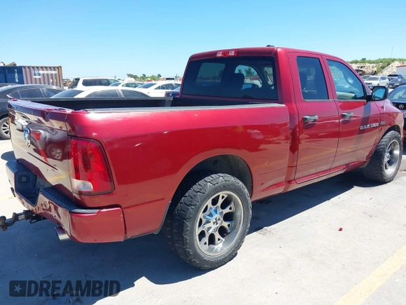 2012 Ram 1500 Express с VIN 1C6RD6FT9CS307019, выставлен на аукционе IAAI как лот 42832483 с пробегом 158 795 миль миль и . История ставок и продаж доступна на DreamBid. Изображение 4.