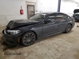 2020 BMW 5 Series 540i xDrive with VIN WBAJS3C07LWW68016, listed as a Copart auction lot 84332374 with Not provided miles and Salvage title. Bid and sale history available at DreamBid. Image 1.