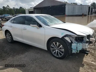 2019 Lexus ES 350 with VIN 58ABZ1B17KU043387, listed as a Copart auction lot 54322675 with 54,473 mi miles and Salvage Title. Bid and sale history available at DreamBid. Image 4.
