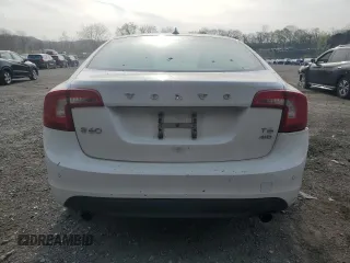 2013 Volvo S60 T6 R-Design Platinum with VIN YV1902FH7D1234095, listed as a Copart auction lot 54160545 with 128,678 mi miles and Salvage Title. Bid and sale history available at carsss.com. Image 6.
