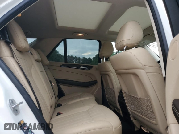 2017 Mercedes-Benz GLE 350 with VIN 4JGDA5HB5HA864688, listed as a Copart auction lot 62054415 with 94,808 mi miles and Salvage title. Bid and sale history available at DreamBid. Image 11.