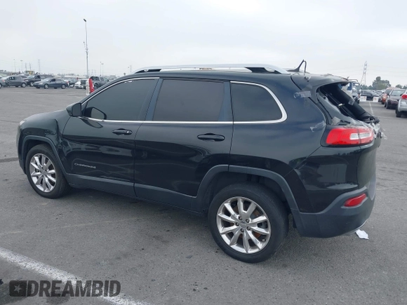 2015 Jeep Cherokee Limited with VIN 1C4PJLDS1FW516723, listed as a IAAI auction lot 41864178 with 93,867 mi miles and . Bid and sale history available at DreamBid. Image 13.