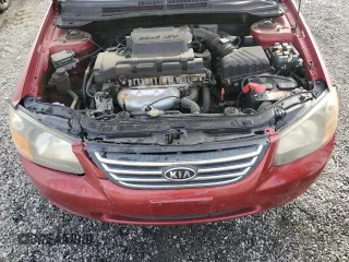 2009 Kia Spectra EX with VIN KNAFE222195620150, listed as a Copart auction lot 47403365 with 141,426 mi miles and Salvage Title. Bid and sale history available at DreamBid. Image 11.