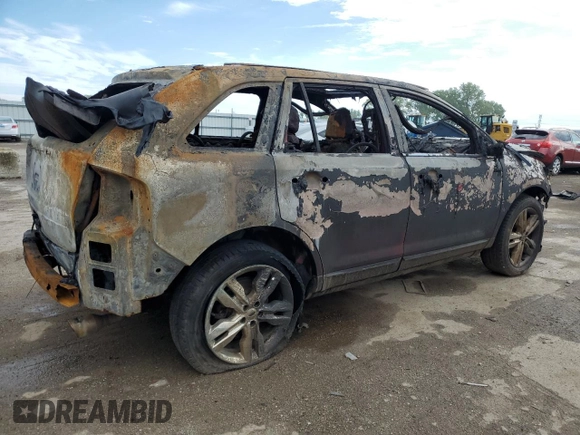 2012 Ford Edge Limited with VIN 2FMDK3KC9CBA48003, listed as a Copart auction lot 69063164 with 0 mi miles and Salvage Title. Bid and sale history available at carsss.com. Image 3.