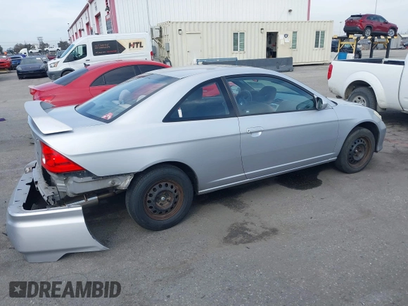 2005 Honda Civic EX with VIN 1HGEM219X5L020511, listed as a IAAI auction lot 41603371 with 250,284 mi miles. Bid and sale history available at carsss.com. Image 14.