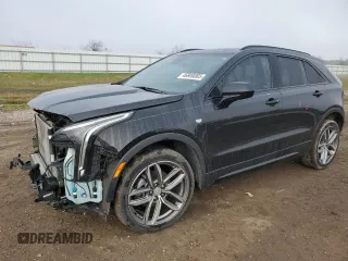 2020 Cadillac XT4 FWD Sport with VIN 1GYFZER40LF149040, listed as a Copart auction lot 46900065 with 43,876 mi miles and Salvage Title. Bid and sale history available at carsss.com. Image 1.