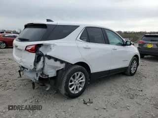 2021 Chevrolet Equinox LT with VIN 3GNAXKEV1ML353301, listed as a Copart auction lot 51380105 with 88,057 mi miles and Salvage Title. Bid and sale history available at DreamBid. Image 3.
