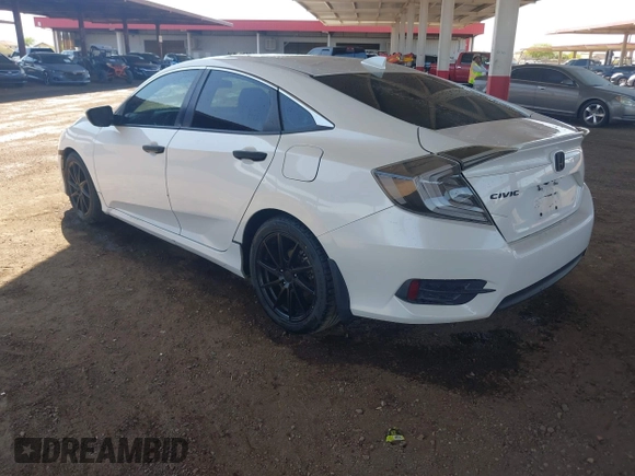2017 Honda Civic EX-T with VIN 19XFC1F3XHE008442, listed as a IAAI auction lot 42004598 with 187,250 mi miles. Bid and sale history available at carsss.com. Image 3.
