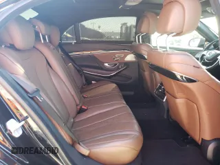2017 Mercedes-Benz S 550e with VIN WDDUG6DBXHA289413, listed as a Copart auction lot 60136854 with 46,405 mi miles and Salvage Title. Bid and sale history available at DreamBid. Image 10.