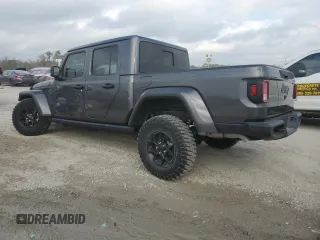 2024 Jeep Gladiator Sport S with VIN 1C6HJTAG8RL128891, listed as a Copart auction lot 44198995 with 1,189 mi miles and Salvage title. Bid and sale history available at DreamBid. Image 2.