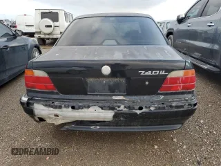 1998 BMW 7 Series 740il with VIN WBAGJ8326WDM21484, listed as a Copart auction lot 48425614 with 0 mi miles and Non Repairable. Bid and sale history available at carsss.com. Image 6.