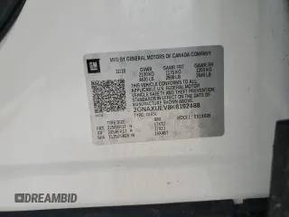 2019 Chevrolet Equinox LT z VIN 2GNAXUEV8K6192488, wystawiony jako Copart lot #54525865 z przebiegiem 80 588 mil mil oraz Szkoda całkowita • Salvage title. Historia ofert i sprzedaży dostępna na DreamBid. Obrazek 13.