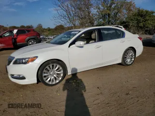 2015 Acura RLX Advance Pkg with VIN JH4KC1F9XFC001111, listed as a Copart auction lot 76793314 with 21,957 mi miles and Salvage Title. Bid and sale history available at carsss.com. Image 1.