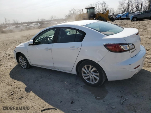 2012 Mazda Mazda3 i Touring with VIN JM1BL1V86C1563945, listed as a Copart auction lot 47851425 with 121,957 mi miles and Clean Title. Bid and sale history available at carsss.com. Image 2.