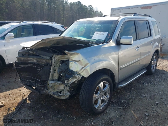 2013 Honda Pilot EX-L with VIN 5FNYF3H57DB016397, listed as a IAAI auction lot 41676363 with 146,754 mi miles. Bid and sale history available at carsss.com. Image 18.