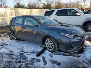 2024 Subaru Impreza with VIN JF1GUABC8R8345894, listed as a Copart auction lot 43810295 with 5,514 mi miles and Salvage Title. Bid and sale history available at carsss.com. Image 4.