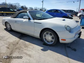 2003 Ford Thunderbird Deluxe with VIN 1FAHP60AX3Y114447, listed as a Copart auction lot 45698105 with Not Provided miles and Non Repairable. Bid and sale history available at DreamBid. Image 4.