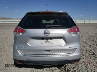 2015 Nissan Rogue SV with VIN KNMAT2MV3FP562410, listed as a Copart auction lot 53852655 with 109,225 mi miles and Salvage Title. Bid and sale history available at DreamBid. Image 6.