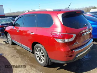 2015 Nissan Pathfinder SL with VIN 5N1AR2MM3FC704182, listed as a IAAI auction lot 41822851 with 75,943 mi miles and . Bid and sale history available at DreamBid. Image 3.
