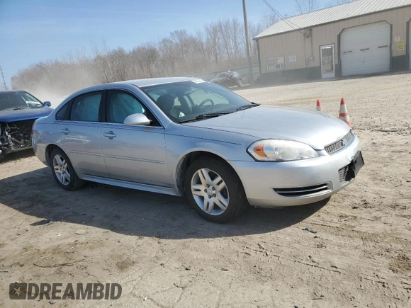 2015 Chevrolet Impala LT with VIN 2G1WB5E3XF1161210, listed as a Copart auction lot 48756835 with Not Provided miles and Salvage Title. Bid and sale history available at DreamBid. Image 4.