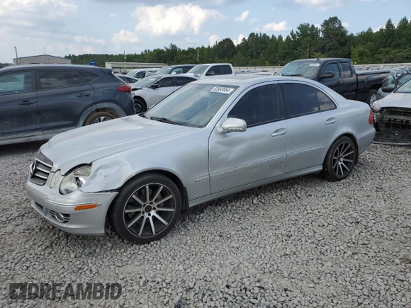 2008 Mercedes-Benz E-Class Sport 5.5L with VIN WDBUF72X68B262669, listed as a Copart auction lot 65993954 with 69,021 mi miles and Salvage Title. Bid and sale history available at carsss.com. Image 1.