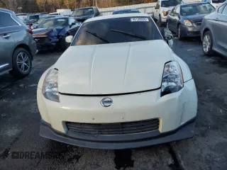 2005 Nissan 350Z Touring with VIN JN1AZ34E35M651515, listed as a Copart auction lot 45139935 with 107,963 mi miles and Salvage Title. Bid and sale history available at carsss.com. Image 5.
