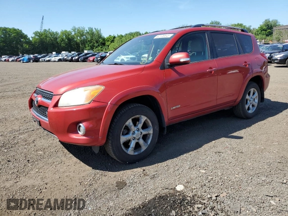 2010 Toyota RAV4 Limited with VIN 2T3DK4DV0AW018262, listed as a Copart auction lot 62106645 with 155,887 mi miles and Salvage title. Bid and sale history available at DreamBid. Image 1.