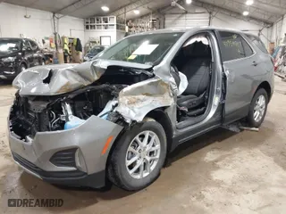 2024 Chevrolet Equinox LT with VIN 3GNAXUEG0RL369316, listed as a IAAI auction lot 41759727 with NaN miles. Bid and sale history available at carsss.com. Image 2.