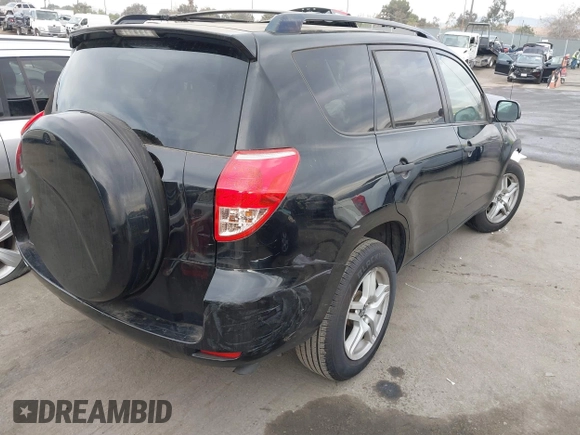 2007 Toyota RAV4 with VIN JTMZK33V876004203, listed as a IAAI auction lot 41255307 with 1 mi miles. Bid and sale history available at carsss.com. Image 4.