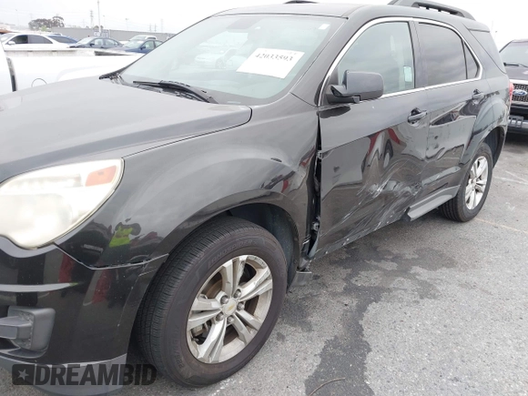2013 Chevrolet Equinox LT with VIN 2GNALDEK2D6352076, listed as a IAAI auction lot 42033593 with 150,123 mi miles. Bid and sale history available at carsss.com. Image 6.