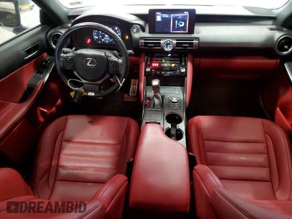2021 Lexus IS 350 F Sport z VIN JTHGZ1B2XM5041008, wystawiony jako Copart lot #49146365 z przebiegiem 44 926 mil mil oraz Szkoda całkowita • Salvage title. Historia ofert i sprzedaży dostępna na DreamBid. Obrazek 8.