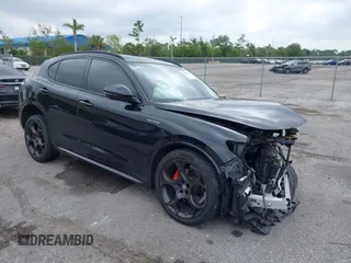 2024 Alfa Romeo Stelvio Veloce z VIN ZASPAKBN0R7D75947, wystawiony jako IAAI lot #42045255 z przebiegiem Nie podano mil oraz . Historia ofert i sprzedaży dostępna na DreamBid. Obrazek 1.