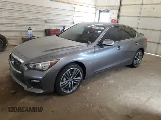 2017 Infiniti Q50 Premium z VIN JN1EV7AR7HM839776, wystawiony jako Copart lot #55572865 z przebiegiem 84 822 mil mil oraz Szkoda całkowita • Salvage title. Historia ofert i sprzedaży dostępna na DreamBid. Obrazek 1.