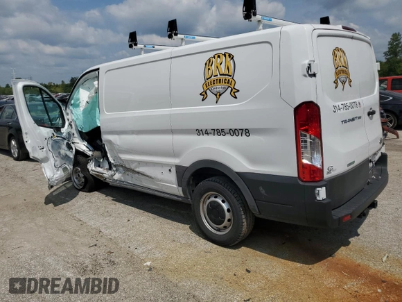 2023 Ford Transit with VIN 1FTBW1YG7PKB17216, listed as a Copart auction lot 65905434 with Not Provided miles and Salvage Title. Bid and sale history available at DreamBid. Image 2.