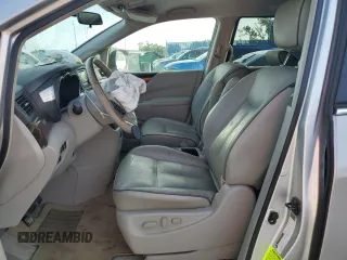 2013 Nissan Quest SV with VIN JN8AE2KP3D9061764, listed as a Copart auction lot 60849965 with Not provided miles and Salvage title. Bid and sale history available at DreamBid. Image 7.