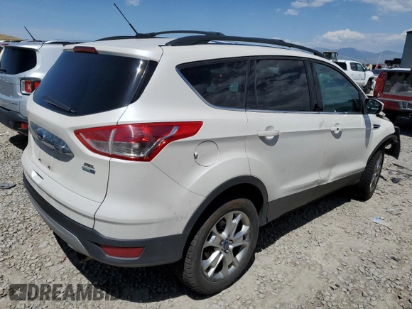 2013 Ford Escape SEL z VIN 1FMCU9H9XDUC15081, wystawiony jako Copart lot #58034165 z przebiegiem 166 612 mil mil oraz Szkoda całkowita • Salvage title. Historia ofert i sprzedaży dostępna na DreamBid. Obrazek 3.