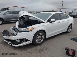 2018 Ford Fusion SE with VIN 3FA6P0H73JR212616, listed as a IAAI auction lot 40869945 with 142,355 mi miles. Bid and sale history available at carsss.com. Image 17.
