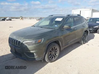 2021 Jeep Cherokee Latitude Lux with VIN 1C4PJLMX1MD221030, listed as a IAAI auction lot 41160799 with 121,011 mi miles. Bid and sale history available at carsss.com. Image 18.