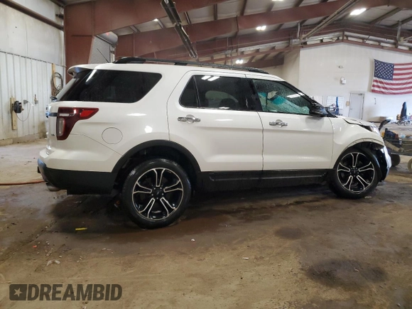 2013 Ford Explorer Sport z VIN 1FM5K8GT2DGC59791, wystawiony jako Copart lot #54004705 z przebiegiem 123 828 mil mil oraz Tytuł czysty. Historia ofert i sprzedaży dostępna na DreamBid. Obrazek 3.