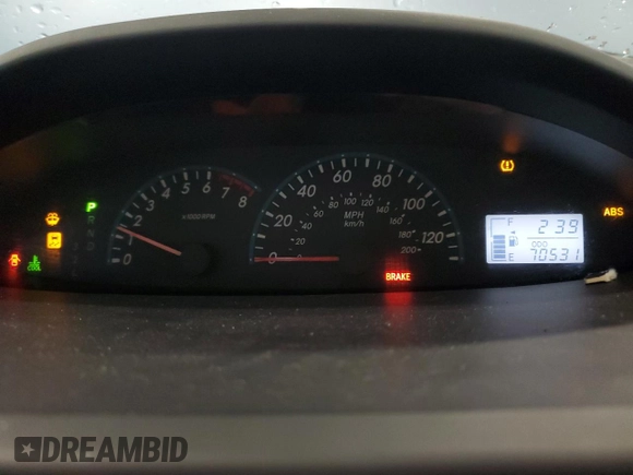 2010 Toyota Yaris with VIN JTDBT4K37A1355175, listed as a Copart auction lot 55117145 with 70,531 mi miles and Clean Title. Bid and sale history available at DreamBid. Image 9.