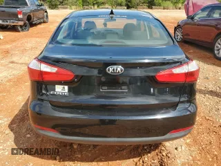 2016 Kia Forte LX with VIN KNAFK4A66G5585093, listed as a Copart auction lot 52929135 with 194,227 mi miles and Salvage Title. Bid and sale history available at carsss.com. Image 6.