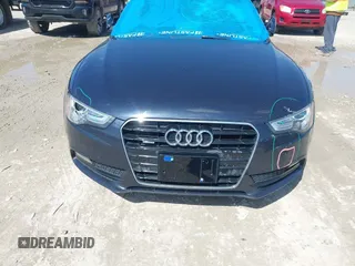 2015 Audi A5 Premium with VIN WAUCFAFR7FA001198, listed as a IAAI auction lot 41994551 with 126,557 mi miles. Bid and sale history available at carsss.com. Image 6.