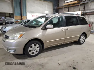 2004 Toyota Sienna XLE with VIN 5TDZA22C24S156857, listed as a Copart auction lot 53266025 with 246,838 mi miles and Clean Title. Bid and sale history available at carsss.com. Image 1.