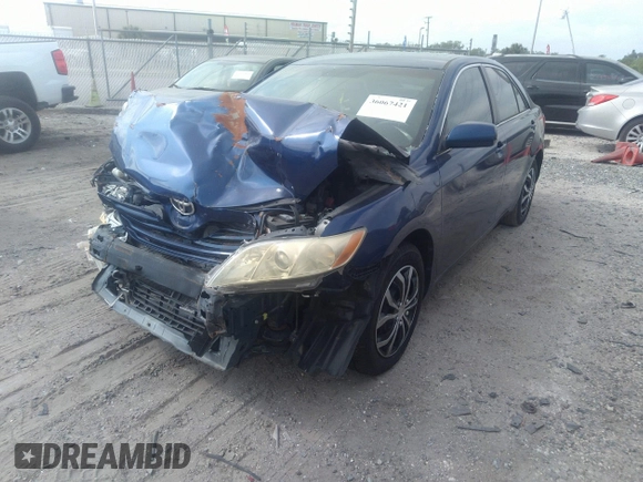 2007 Toyota Camry CE with VIN 4T1BE46K47U018350, listed as a IAAI auction lot 41673524 with 157,288 mi miles. Bid and sale history available at carsss.com. Image 2.