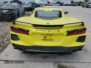 2023 Chevrolet Corvette 3LT with VIN 1G1YC2D48P5111971, listed as a Copart auction lot 57004144 with 7,267 mi miles and Salvage Title. Bid and sale history available at carsss.com. Image 6.